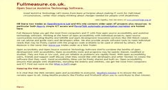 Desktop Screenshot of fullmeasure.co.uk