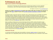 Tablet Screenshot of fullmeasure.co.uk